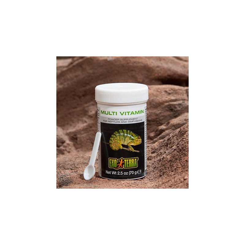 Exo Terra Multi Vitamin 70g - vitamins for reptiles and amphibians